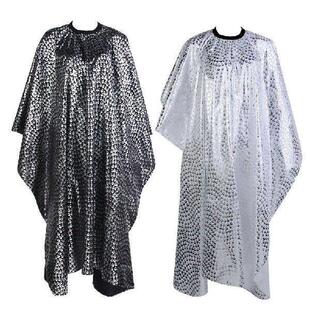 Hair Cut Cover Cloth Feather Pattern Waterproof Hairdresser