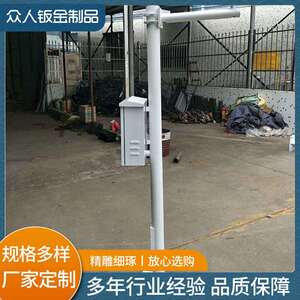监控杆立杆式公园监控立杆多规格小区监控杆可来图订购