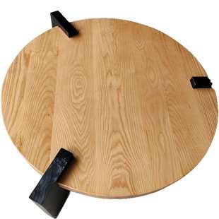 北美樱桃木实木桌面板电脑桌升降桌板原木白蜡木松木板整板窗台板