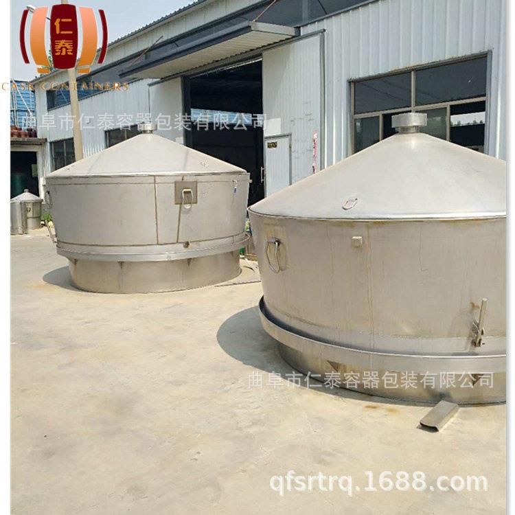 不锈钢烧酒锅厂家白酒酿酒蒸锅加厚型分体自卸甑锅电蒸酒设备