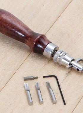 5 In1 DIY Pro Stitching Groover Leather Craft Stitching