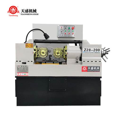 天盛ZP28-200型直螺纹滚丝机数控钢筋滚花机建筑机械两轴滚压机