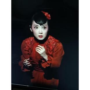 高档荷花冰凌花服装东秧歌扇子舞蹈演出服女群舞艺考奖剧目服北原