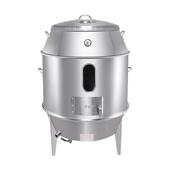 8090多功能烧鹅吊炉双层加厚带表木炭烤鸡炉耐高温炉胆内芯烤鸭炉