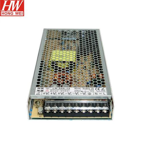 LRS开关电源12V24V超薄恒压单组输出LRS工控电源12V24V200W