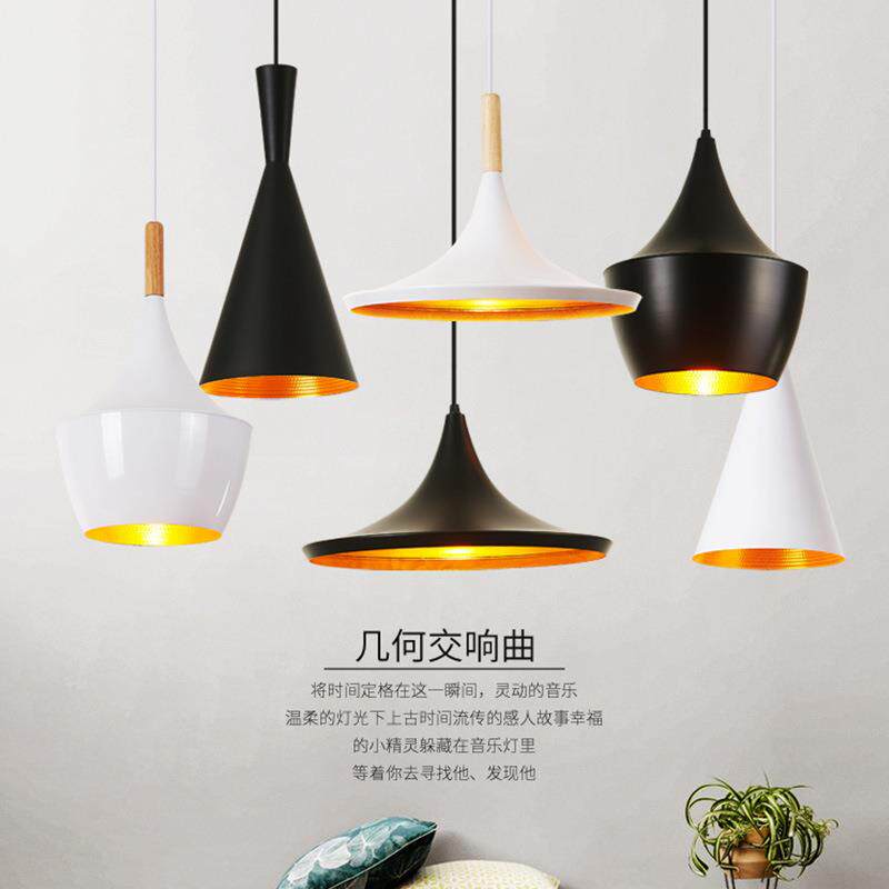 北欧风格简欧现代简约创意个性餐厅灯餐桌灯酒吧吧台三头吊灯灯具