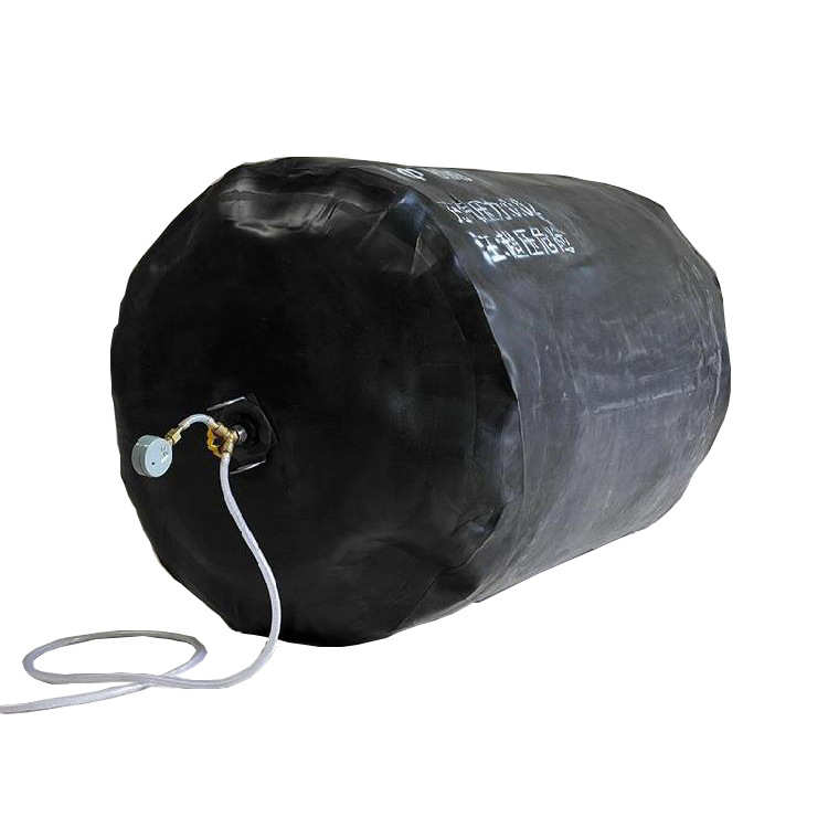 试验市政下水道闭橡胶堵管道封堵加强型气囊水水充气气囊排水系统