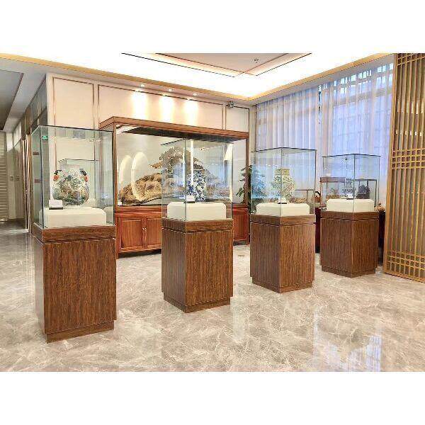 模型展示柜台玉器珠宝展示柜子透明博物馆文物陈列柜单品展览柜