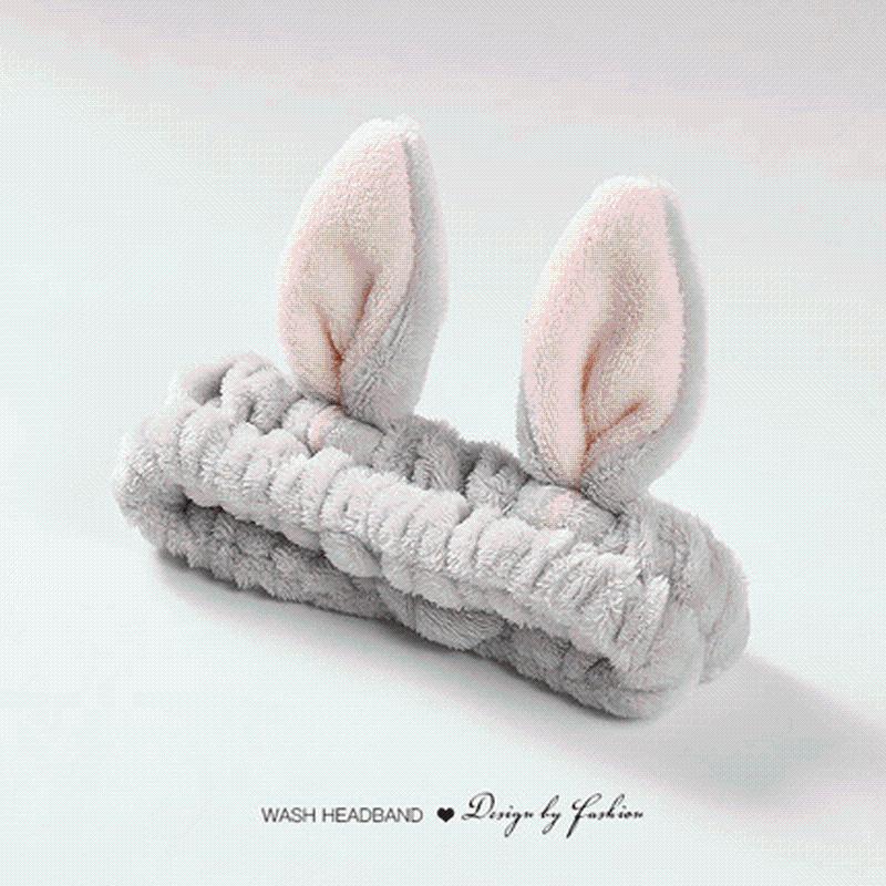 韩版可爱猫耳朵发带运动化妆洗脸美容头巾束发带发箍刘海发饰头饰