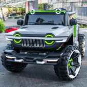 新款 儿童电宝动车可坐宝玩双座越婴野大人小孩遥控汽车幼四轮电瓶