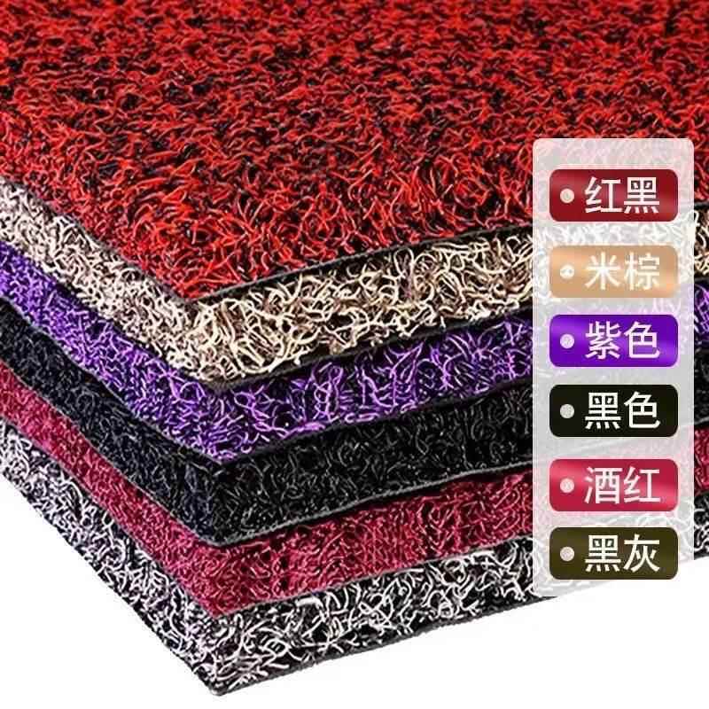 汽车丝圈脚垫通用款可裁剪主驾驶脚垫后排防水耐脏防滑加厚环保