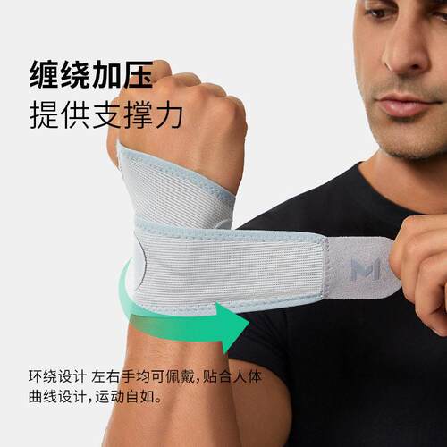 运动护腕腱鞘保护套不适手腕关节羽毛球乒乓球手腕带保健绑带