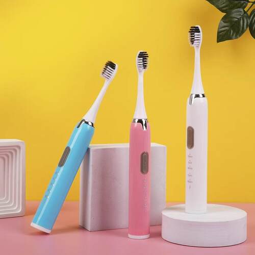 Multi-speed Adjustable Electric Toothbrush with Soft Bristle