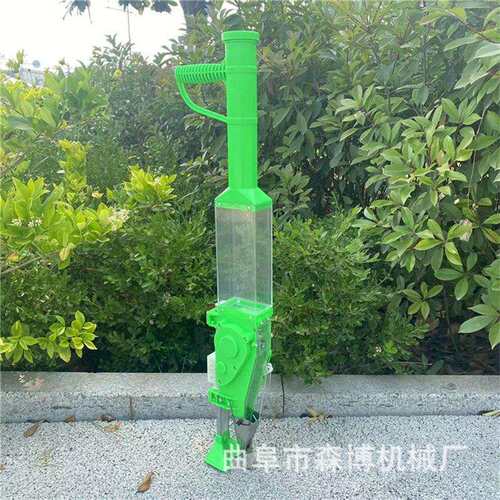 轻便小型手提播种器芝麻豌豆小颗粒精播机田园大棚香菜芹菜播种机