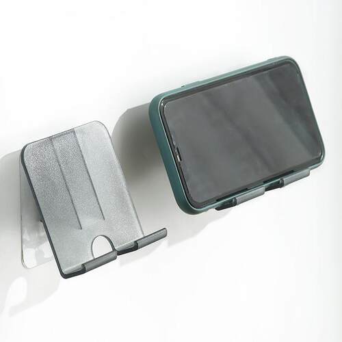 Wall-mounted phone charging shelf, wall storage rack, wall s