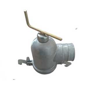 农田灌溉喷灌配件铝管支阀门90变76喷灌上阀体一体开关浇地出水口