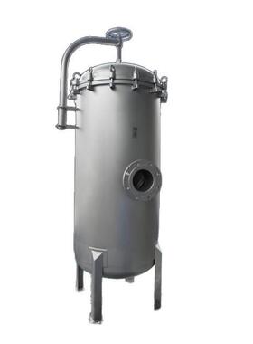 LFB-4-80X电子轻工立式过滤器食品添加剂净化不锈钢保安过滤器