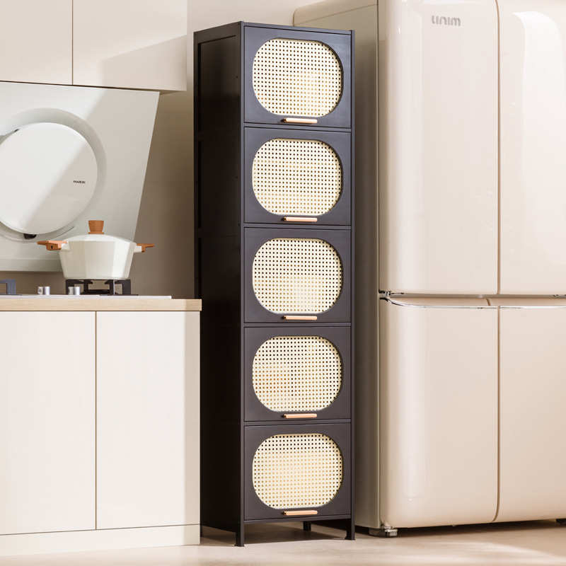 厨房置物架多功能落地多层家用收纳柜子微波炉收纳架碗储物柜橱柜