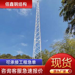 15-45米钢结构热镀锌避雷塔角钢接闪杆塔避雷建筑钢结构避雷塔