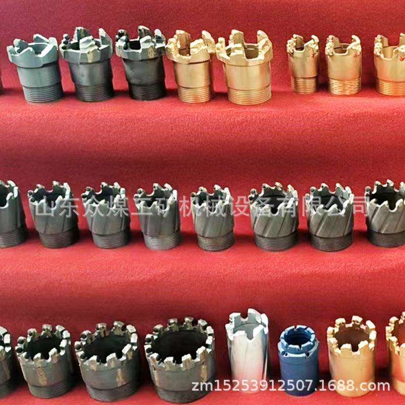 打井金刚石复合片塔式组合式钻头岩石PDC不取芯钻头尺寸按需组合