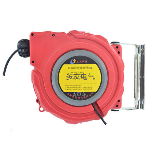 自动伸缩电缆盘卷管器 电鼓气鼓DYB525 10米电缆 多友