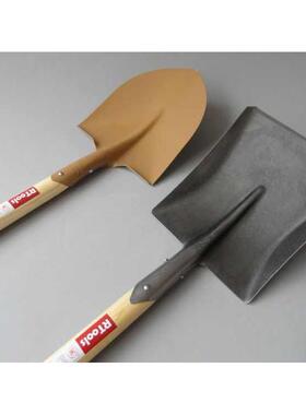 RTools出口日本木柄锨农具农用工具种植花园家用钢锹铲子挖土绿化