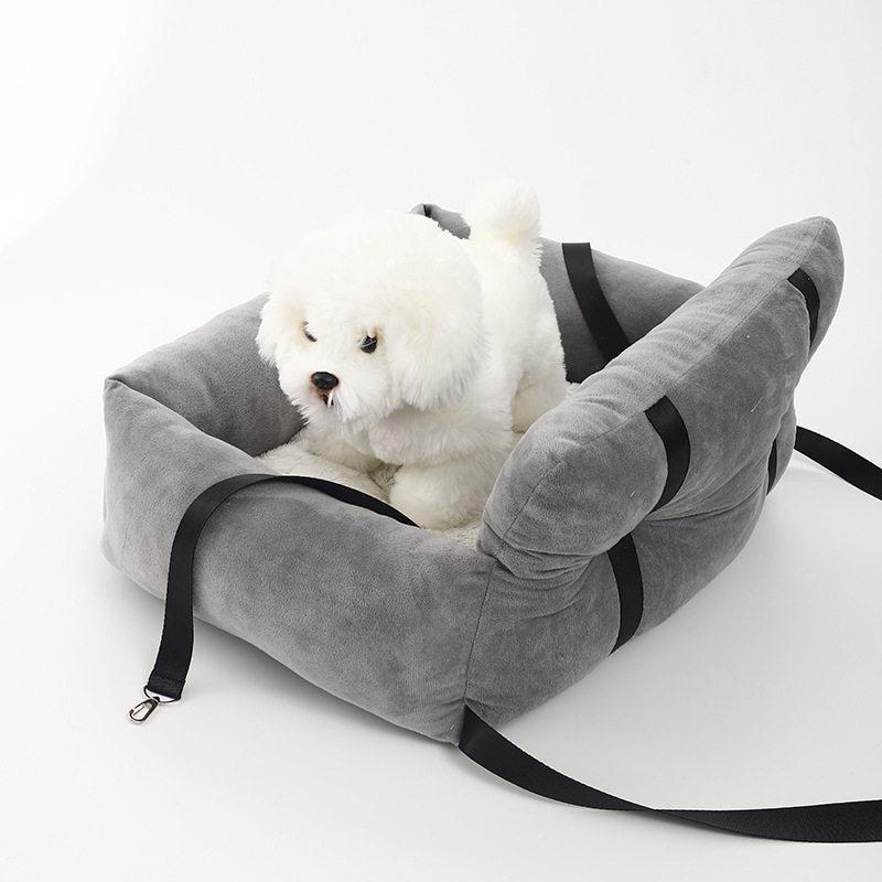 四季通用宠物猫狗车载窝车用狗笼狗窝提手型车内座椅宠物用品