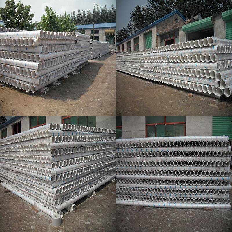 厂家现货PVC-U给水管供水管直管工业用管PVC饮用水管农业灌溉管