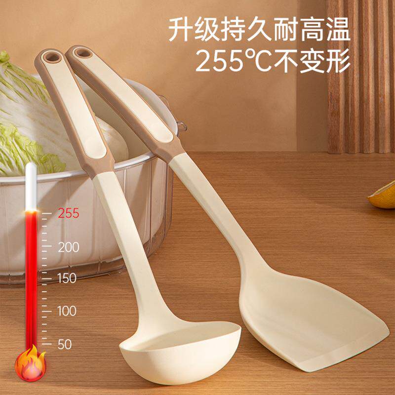 硅胶勺锅铲厨具家用硅胶铲子耐高温加厚炒菜锅不粘锅硅胶铲铲