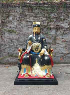 树脂佛像寺庙祠堂工艺品摆件 1.6m包公神像包青天包拯包黑