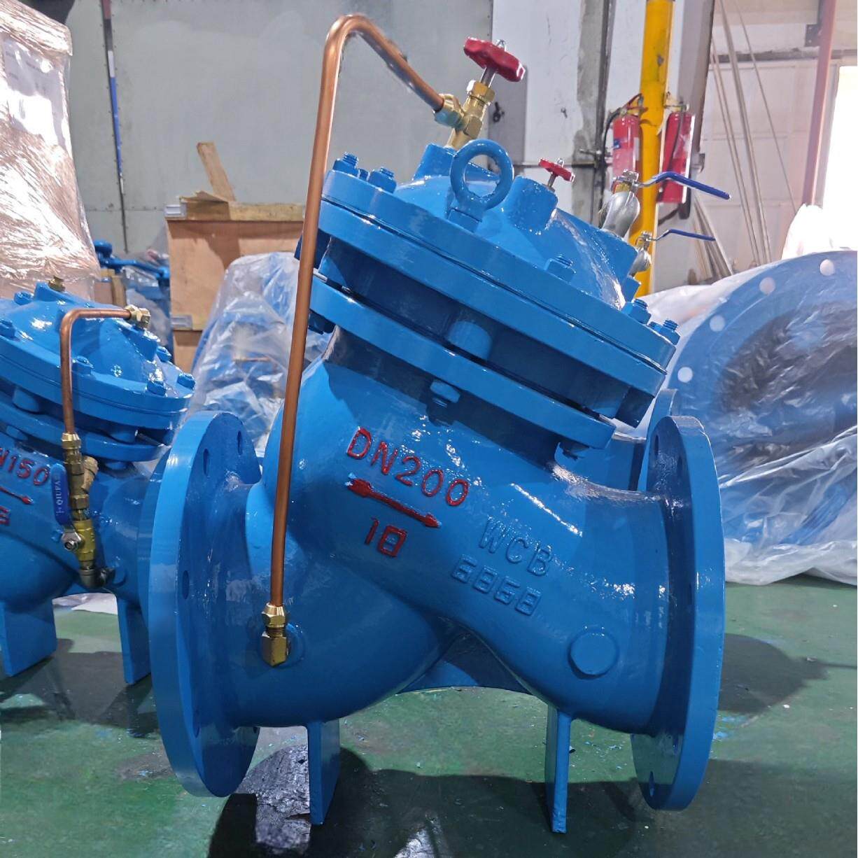 供应活塞式遥控浮球阀F745X遥控浮球阀DN300标准GB/T13927