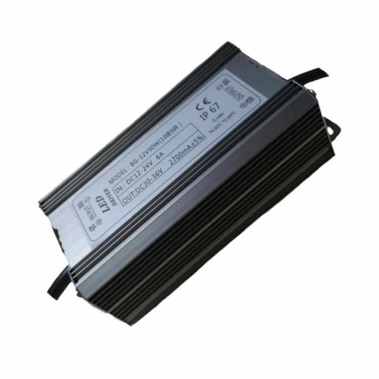 厂家销售 保2年80W10串8并 DC40-85V供电 工矿灯 低压LED驱动电源