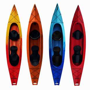 辰星CX400双人肥仔艇休闲艇厚实加宽强承重力硬艇亲子平稳皮划艇