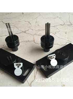 LED筒灯射灯灯管T5二三针公母插灯头铜针针脚压铆治具模具