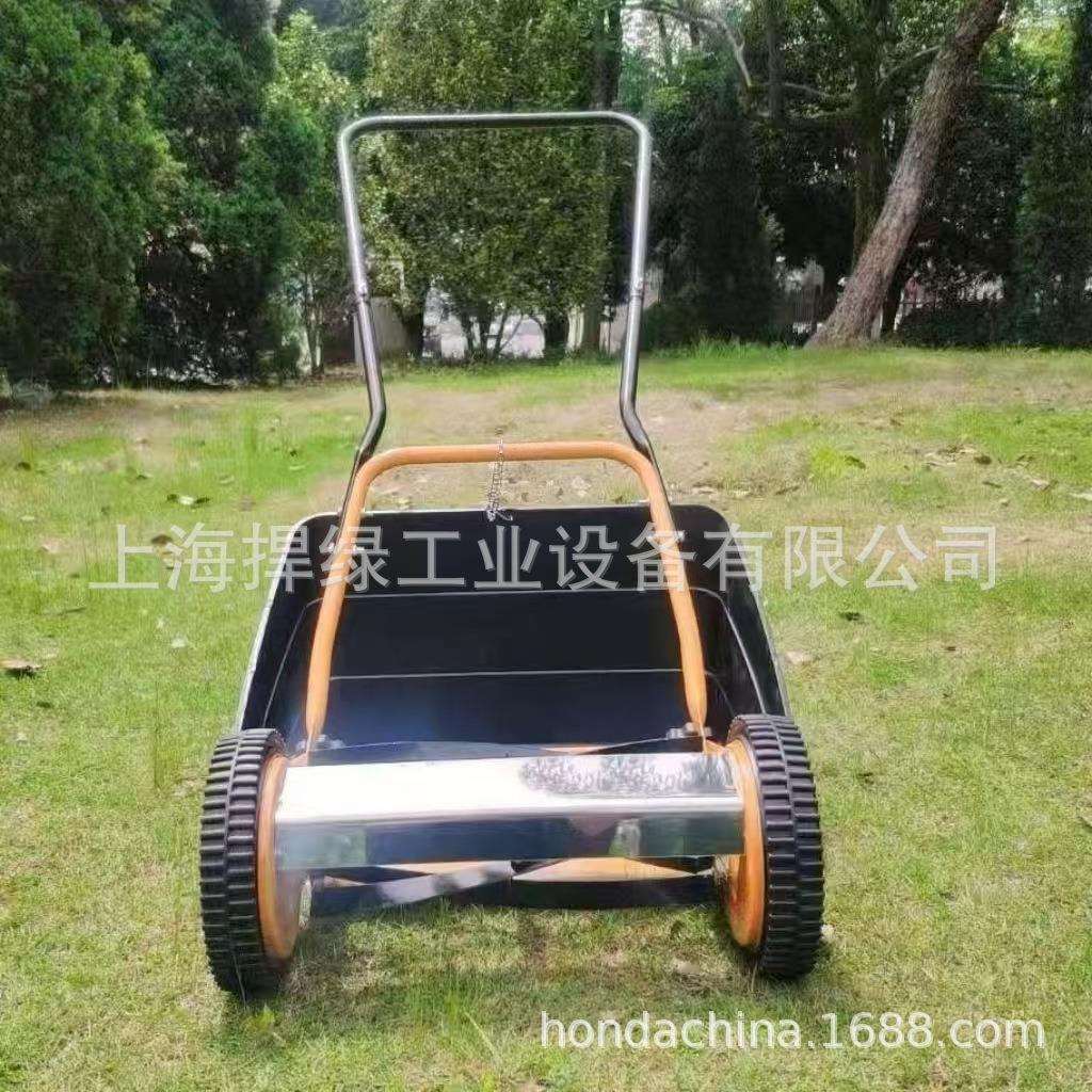 丸崎割草机草坪机手推无动力剪草打草机小型园林花园用