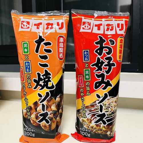 IKARI伊卡利 锚牌章鱼烧酱汁 章鱼小丸子酱 大阪烧调味料
