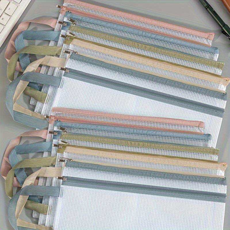 2026款Y7974海外仓TEMU新款个彩色网状拉链袋