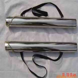 厂家直发船用海图航海图纸筒玻璃钢图纸桶不锈钢防火控制存放筒