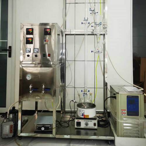 玻璃精馏塔半导体精馏塔四氟精馏塔厂家实验室设备玻璃精馏塔