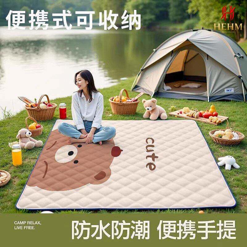 德国野餐垫防水加厚防潮垫沙滩地垫毯子帐篷户外春游野炊露营
