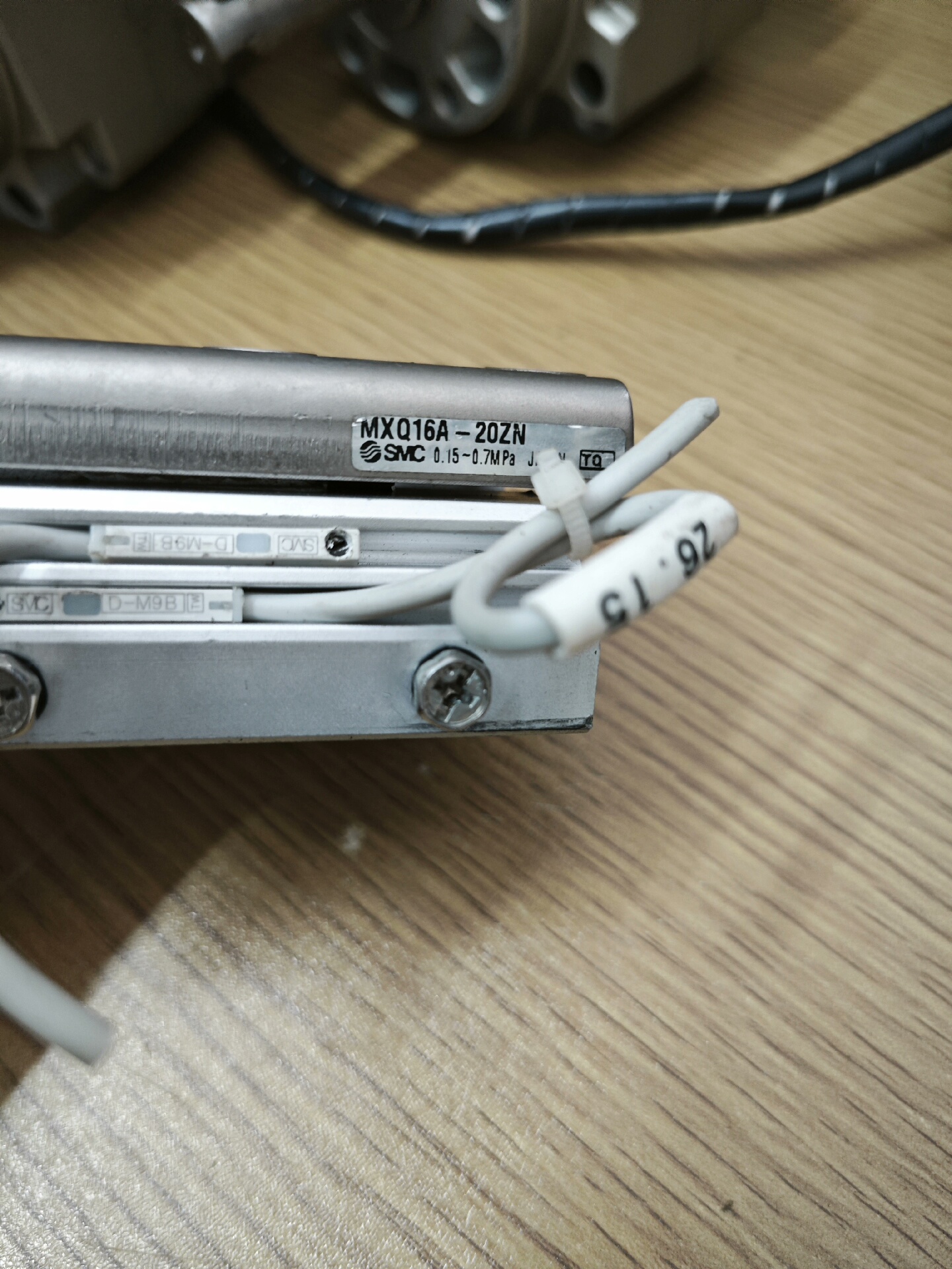 拆机SMC滑台气缸MXQ16A-20ZN，功能包好，实图实物