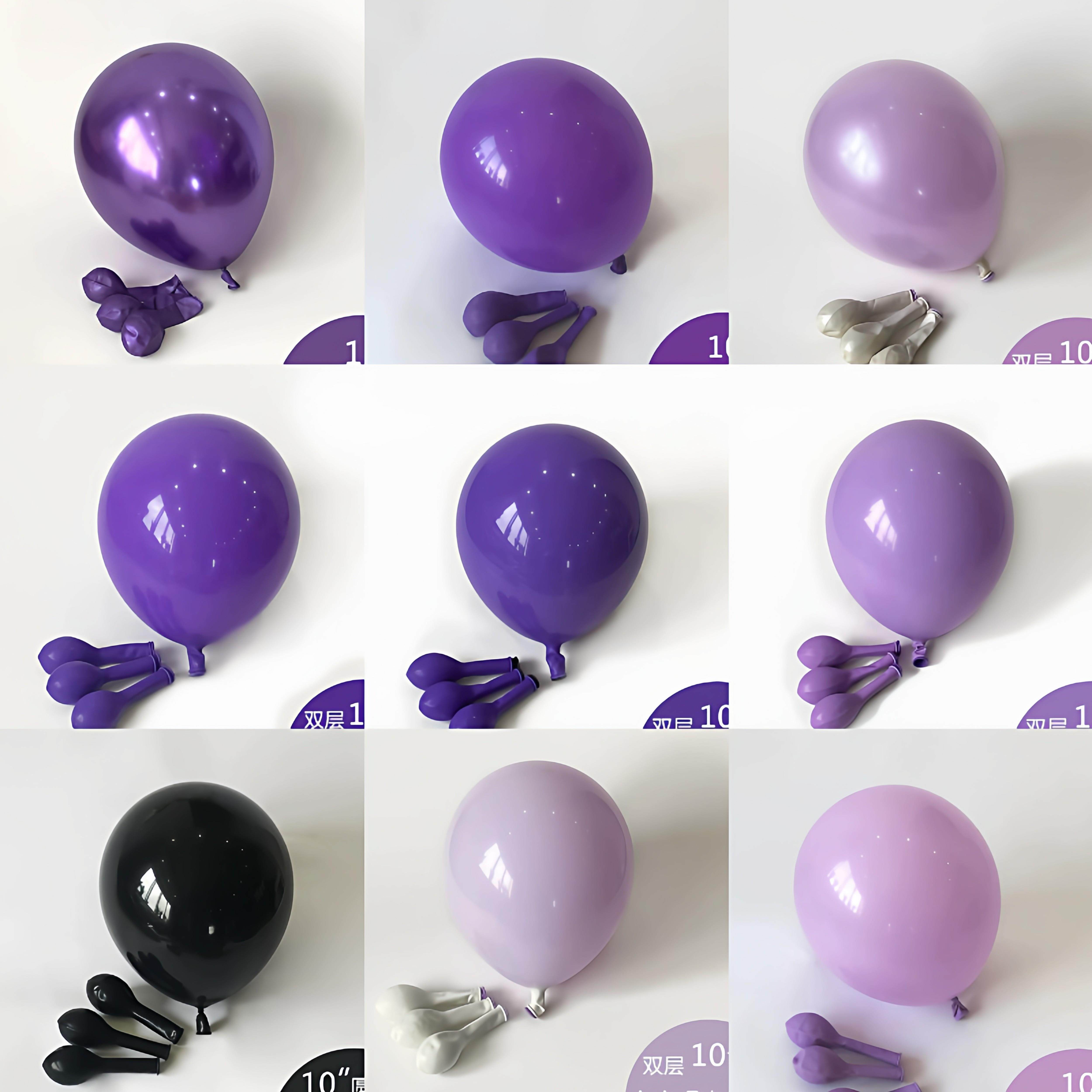 气球紫色系生日婚礼场景装饰拱门气球链珠光金属紫色气球订婚布置,节庆用品/礼品,气球,淘宝优惠券,粉丝福利购,淘宝优惠卷