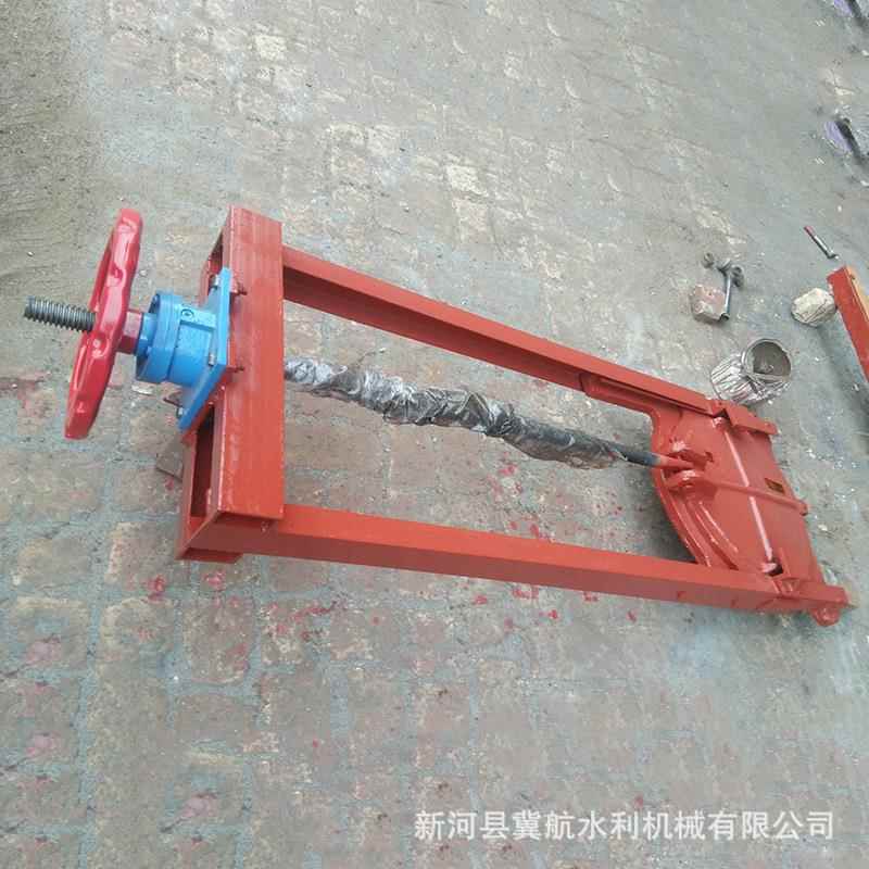机闸一体式铸闸铁闸门电动闭机水程利闸启门水196利工平面滑动门
