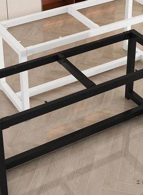 桌腿支架办公属桌子脑电桌架架会AL100625议茶几岩板餐桌金支定制