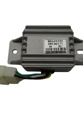 KOVAX 挖掘机安全继电器R8T30171白插SK200 SY235 HD820 SY365