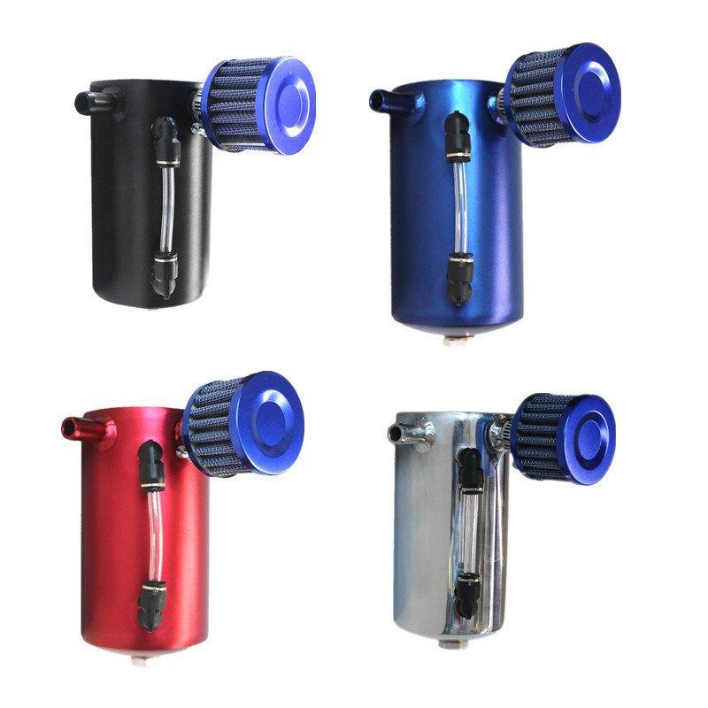 汽车改装通用机油透气壶 2*12机油过滤壶 改装散热机油透气壶0.5L