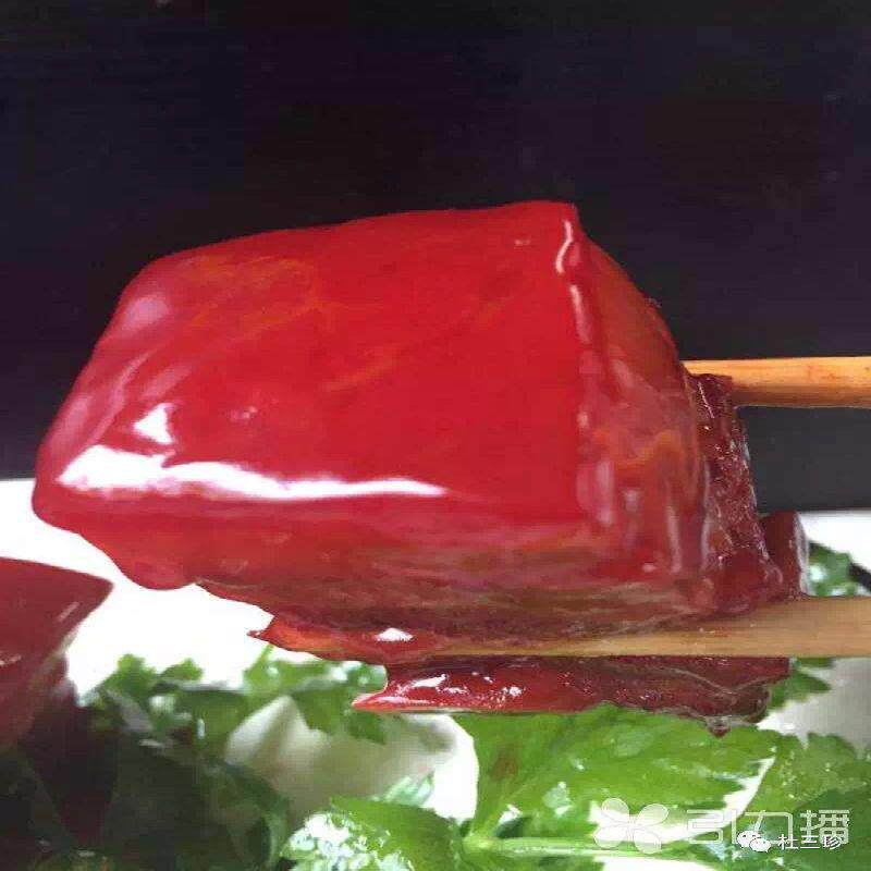 .苏州美食老陆稿酱汁肉酱方肉稻草红烧肉扣肉万三蹄东坡肉熟食酱