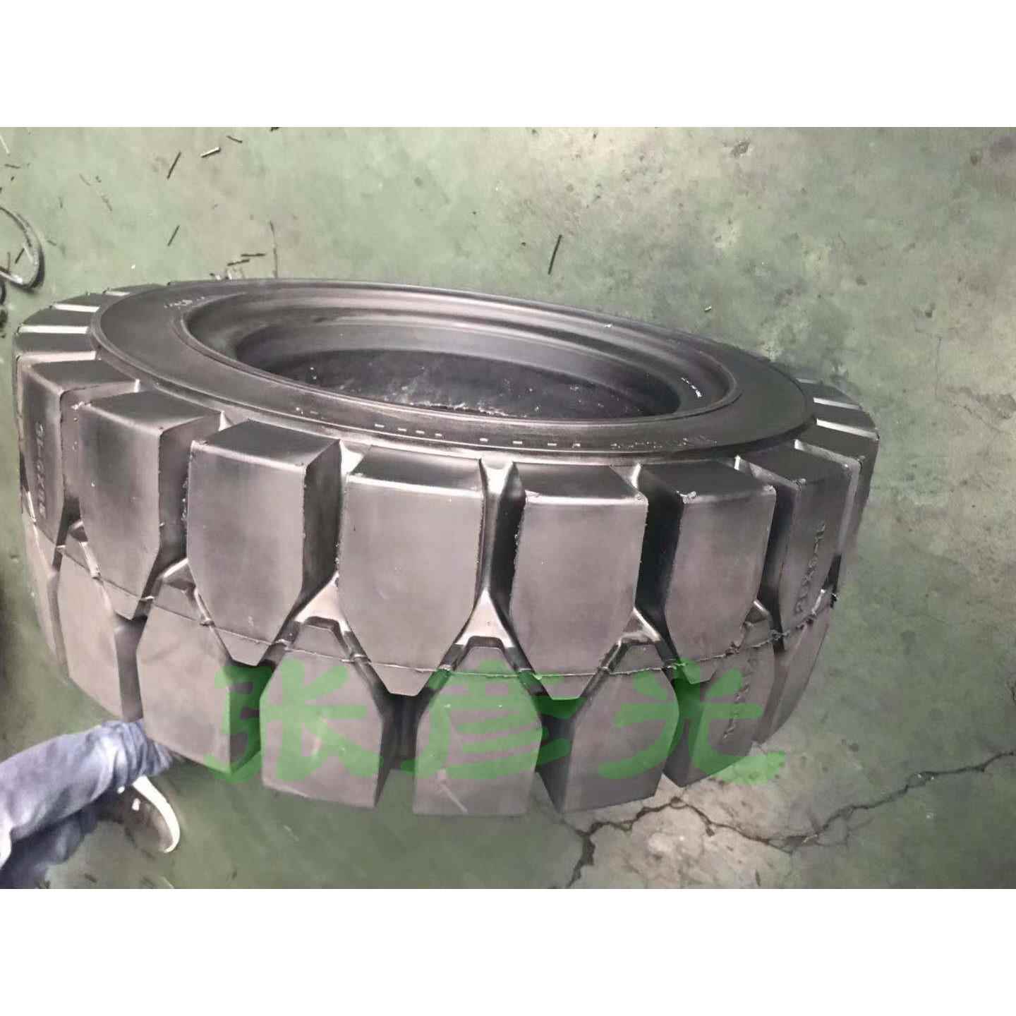 叉车实心轮胎3吨叉车前后轮实心轮胎高品质650-1028x9-15实心轮胎