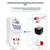 老鱼匠定时插座鱼缸智能插线板水族杀菌灯环流造浪泵控制器老渔匠