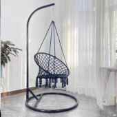 农村院子千摇篮椅成艺人904吊床户秋千铁单秋独吊篮外千秋吊椅网